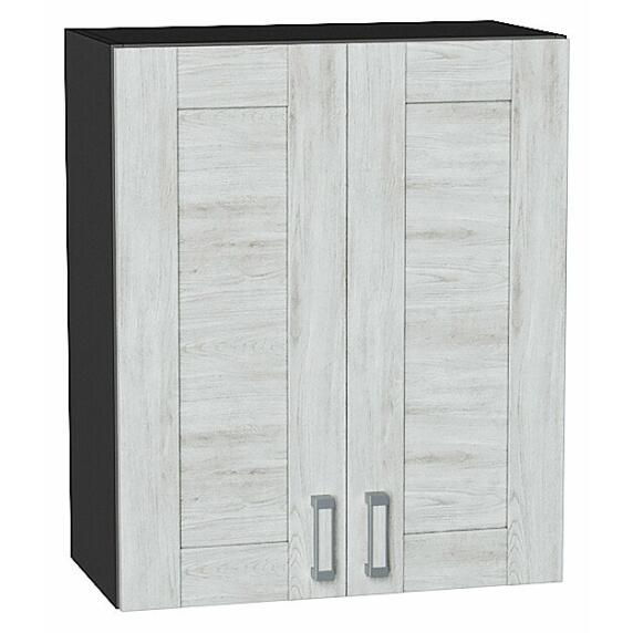 Шкаф верхний с 2-мя дверцами Лофт Nordic Oak/Graphite 716*600*320