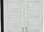 Шкаф верхний с 2-мя дверцами Лофт Nordic Oak/Graphite 716*800*320