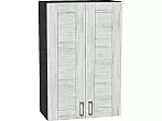 Шкаф верхний с 2-мя дверцами Лофт Nordic Oak/Graphite 920*600*320