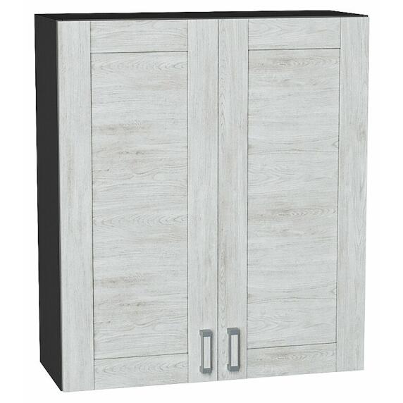 Шкаф верхний с 2-мя дверцами Лофт Nordic Oak/Graphite 920*800*320