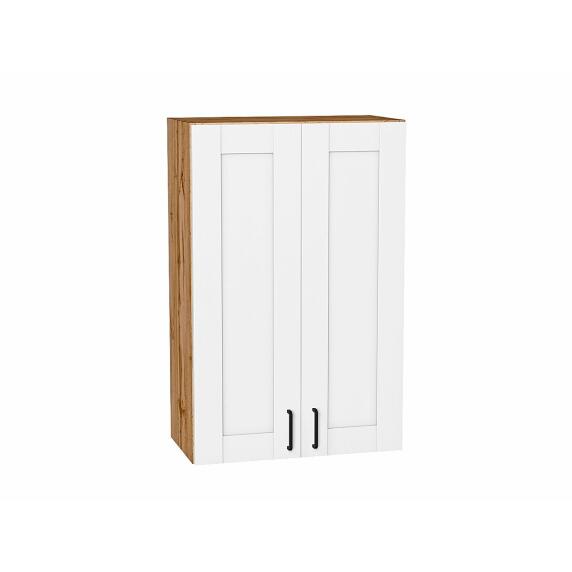 Шкаф верхний с 2-мя дверцами Лофт Super White Дуб Вотан 920*600*320