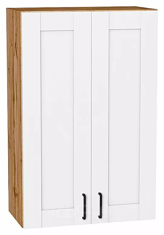 Шкаф верхний с 2-мя дверцами Лофт Super White Дуб Вотан 920*600*320
