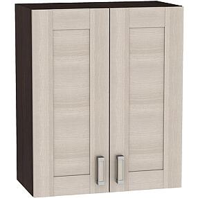 Шкаф верхний с 2-мя дверцами Лофт В 600 Cappuccino Veralinga-Венге