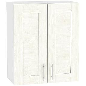 Шкаф верхний с 2-мя дверцами Лофт В 600 Nordic Oak-Белый
