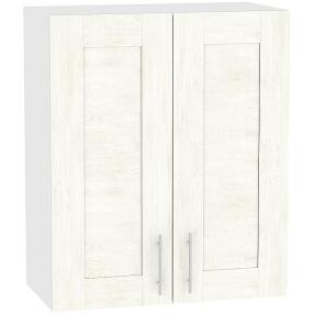 Шкаф верхний с 2-мя дверцами Лофт В 600 Nordic Oak-Белый