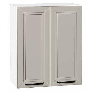 Шкаф верхний с 2-мя дверцами Нео Clay Silk/Белый 716*600*320