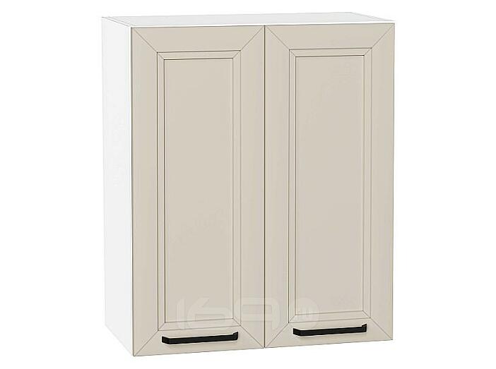 Шкаф верхний с 2-мя дверцами Нео Cream Silk/Белый 716*600*320