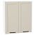 Шкаф верхний с 2-мя дверцами Нео Cream Silk/Белый 920*800*320