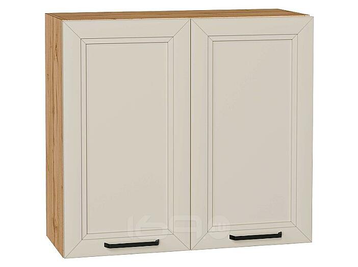 Шкаф верхний с 2-мя дверцами Нео Cream Silk/Дуб Вотан 716*800*320