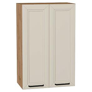 Шкаф верхний с 2-мя дверцами Нео Cream Silk/Дуб Вотан 920*600*320