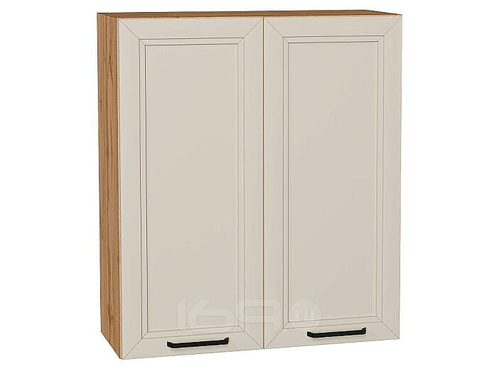 Шкаф верхний с 2-мя дверцами Нео Cream Silk/Дуб Вотан 920*800*320