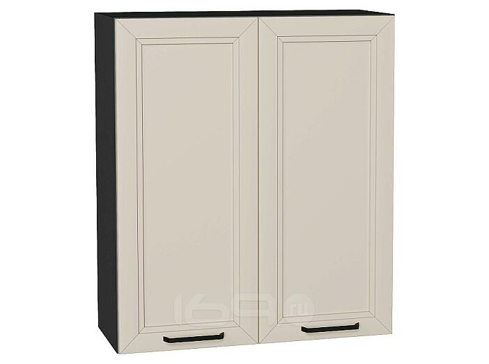 Шкаф верхний с 2-мя дверцами Нео Cream Silk/Graphite 920*800*320