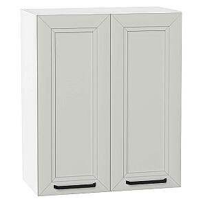 Шкаф верхний с 2-мя дверцами Нео Grey Silk/Белый 716*600*320