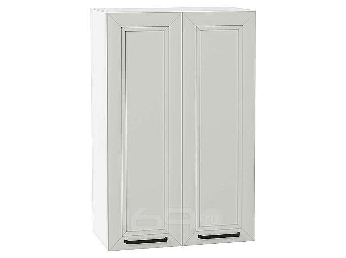 Шкаф верхний с 2-мя дверцами Нео Grey Silk/Белый 920*600*320