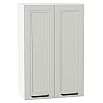 Шкаф верхний с 2-мя дверцами Нео Grey Silk/Белый 920*600*320