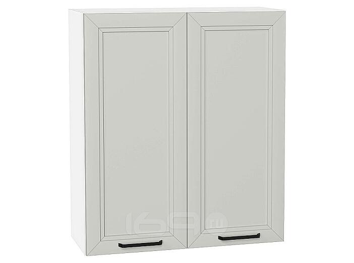 Шкаф верхний с 2-мя дверцами Нео Grey Silk/Белый 920*800*320