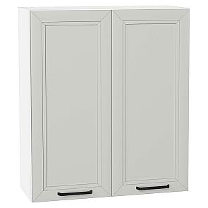 Шкаф верхний с 2-мя дверцами Нео Grey Silk/Белый 920*800*320