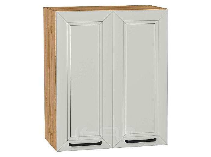 Шкаф верхний с 2-мя дверцами Нео Grey Silk/Дуб Вотан 716*600*320