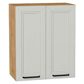 Шкаф верхний с 2-мя дверцами Нео Grey Silk/Дуб Вотан 716*600*320
