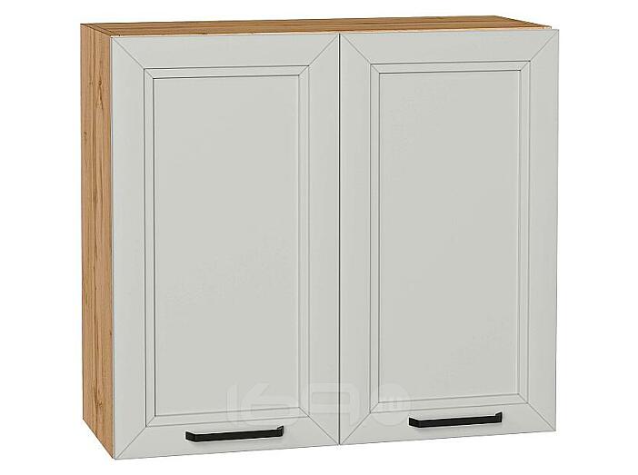 Шкаф верхний с 2-мя дверцами Нео Grey Silk/Дуб Вотан 716*800*320