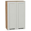 Шкаф верхний с 2-мя дверцами Нео Grey Silk/Дуб Вотан 920*600*320