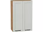 Шкаф верхний с 2-мя дверцами Нео Grey Silk/Дуб Вотан 920*600*320