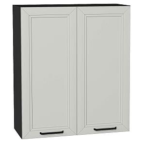 Шкаф верхний с 2-мя дверцами Нео Grey Silk/Graphite 920*800*320