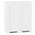 Шкаф верхний с 2-мя дверцами Нео White Silk/Белый 716*600*320