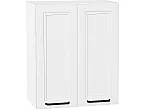 Шкаф верхний с 2-мя дверцами Нео White Silk/Белый 716*600*320