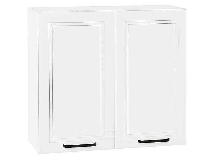 Шкаф верхний с 2-мя дверцами Нео White Silk/Белый 716*800*320