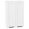 Шкаф верхний с 2-мя дверцами Нео White Silk/Белый 920*600*320