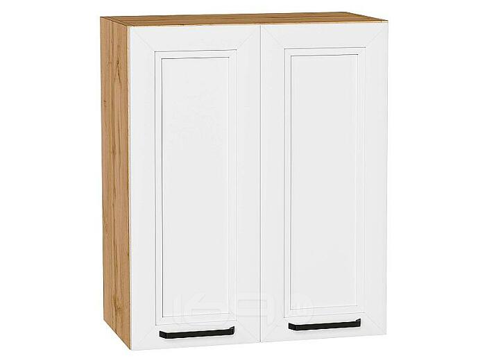 Шкаф верхний с 2-мя дверцами Нео White Silk/Дуб Вотан 716*600*320
