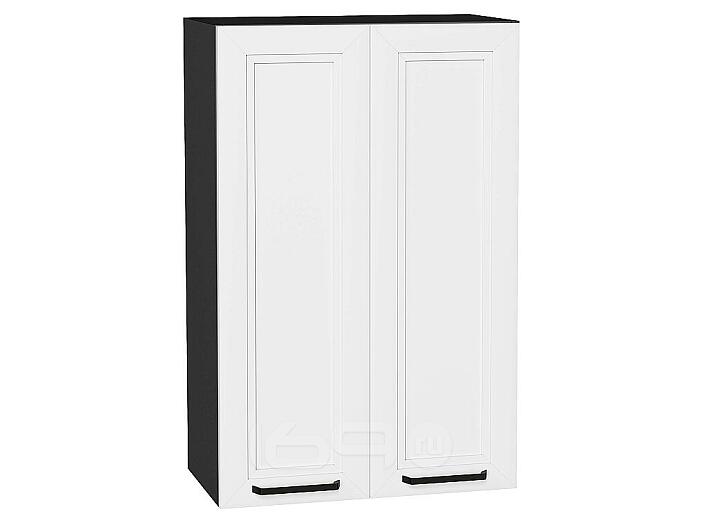 Шкаф верхний с 2-мя дверцами Нео White Silk/Graphite 920*600*320