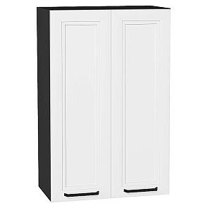 Шкаф верхний с 2-мя дверцами Нео White Silk/Graphite 920*600*320