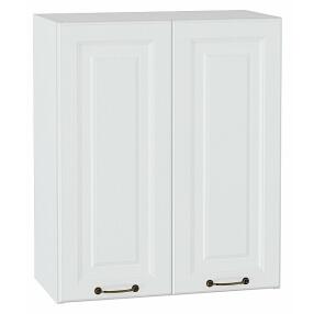 Шкаф верхний с 2-мя дверцами Ницца Белый/Белый 716*600*318