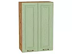 Шкаф верхний с 2-мя дверцами Ницца Дуб оливковый/Дуб Вотан 920*600*318