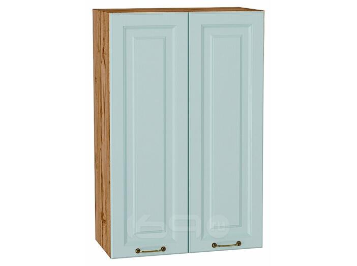 Шкаф верхний с 2-мя дверцами Ницца Голубой/Дуб Вотан 920*600*318