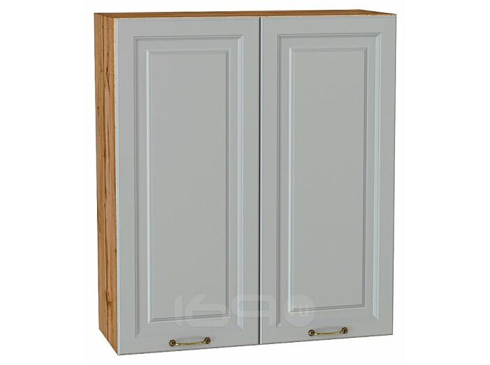 Шкаф верхний с 2-мя дверцами Ницца Графит/Дуб Вотан 920*800*318