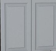 Шкаф верхний с 2-мя дверцами Ницца Royal В 800 | 80 см