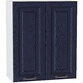 Шкаф верхний с 2-мя дверцами Ницца В 600 Дуб синий-Белый