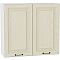 Шкаф верхний с 2-мя дверцами Ницца В 800 Дуб крем-Белый