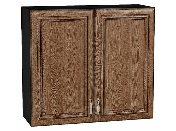 Шкаф верхний с 2-мя дверцами Шале Brown Dreamline Graphite 716*800*320