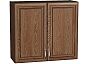 Шкаф верхний с 2-мя дверцами Шале Brown Dreamline Graphite 716*800*320
