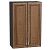 Шкаф верхний с 2-мя дверцами Шале Brown Dreamline Graphite 920*600*320