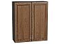 Шкаф верхний с 2-мя дверцами Шале Brown Dreamline Graphite 920*800*302