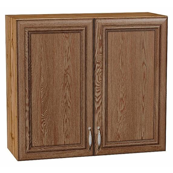 Шкаф верхний с 2-мя дверцами Шале Brown Dreamline Дуб Вотан 716*800*320