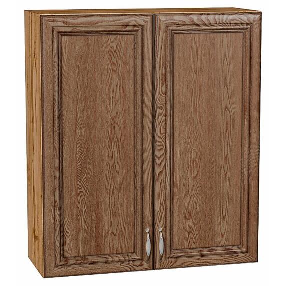 Шкаф верхний с 2-мя дверцами Шале Brown Dreamline Дуб Вотан 920*800*302