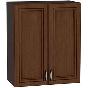 Шкаф верхний с 2-мя дверцами Шале В 600 Brown Oak-Венге