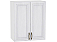 Шкаф верхний с 2-мя дверцами Шале В 600 Milk Oak-Белый
