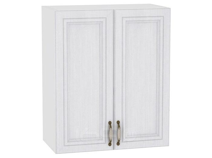 Шкаф верхний с 2-мя дверцами Шале В 600 Milk Oak-Белый